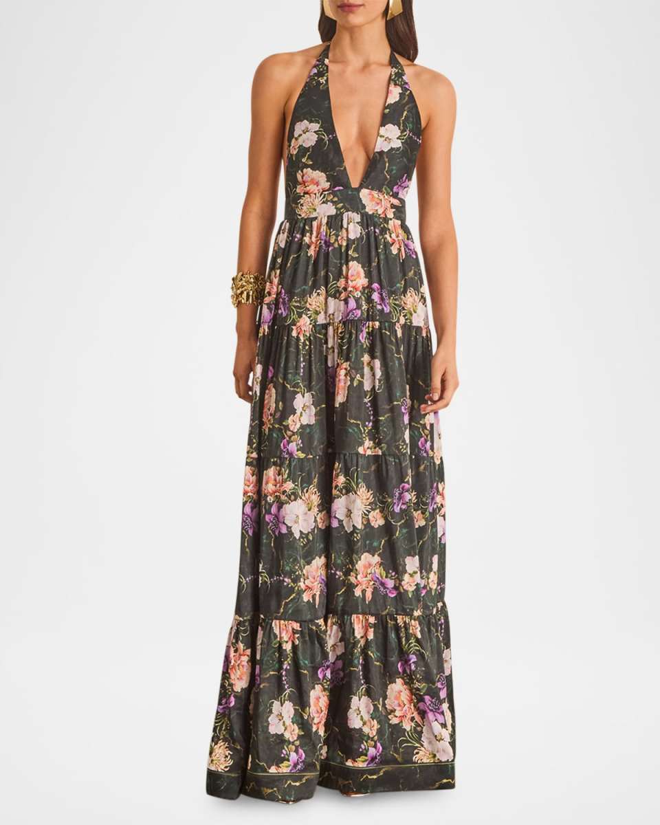 Jancinta Tiered Maxi Dress